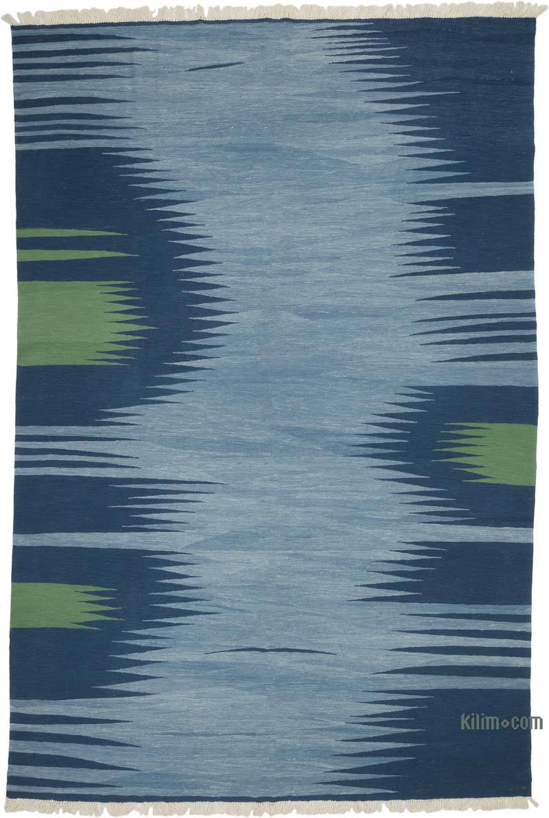 New Handwoven Turkish Kilim Rug - 8'  x 11' 10" (96" x 142") - K0069028