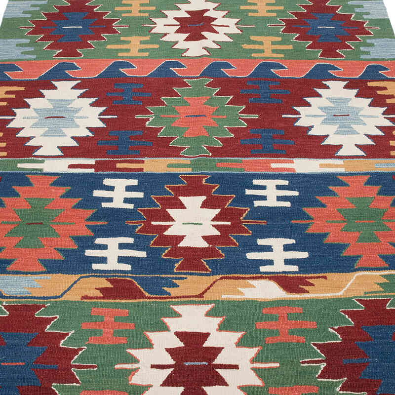Nueva Alfombra Turca Kilim - 124 cm x 178 cm - K0069030