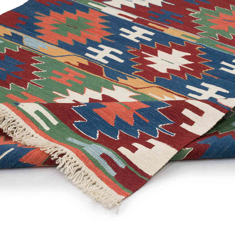 Nueva Alfombra Turca Kilim - 124 cm x 178 cm - K0069030