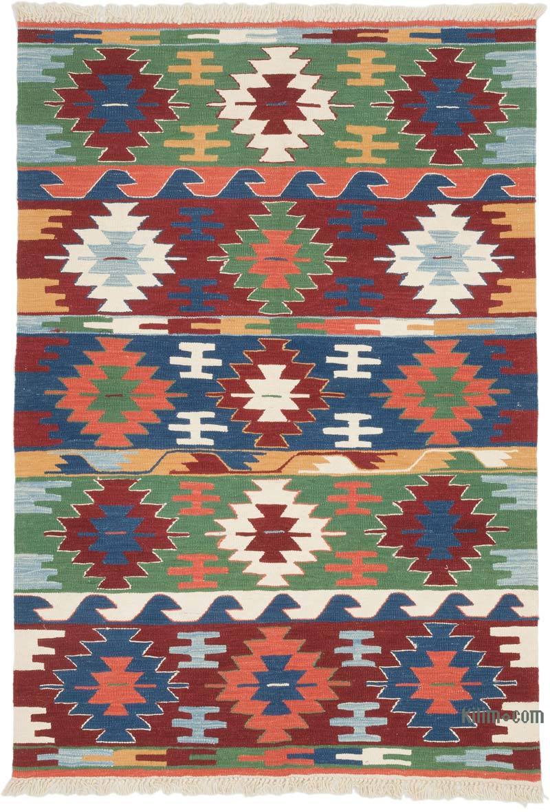 Nueva Alfombra Turca Kilim - 124 cm x 178 cm - K0069030