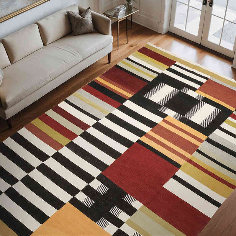 Nueva Alfombra Turca Kilim - 255 cm x 353 cm - K0069032