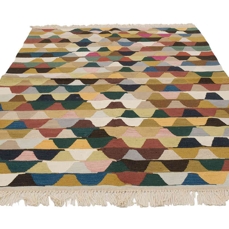 Nueva Alfombra Turca Kilim - 153 cm x 210 cm - K0069036