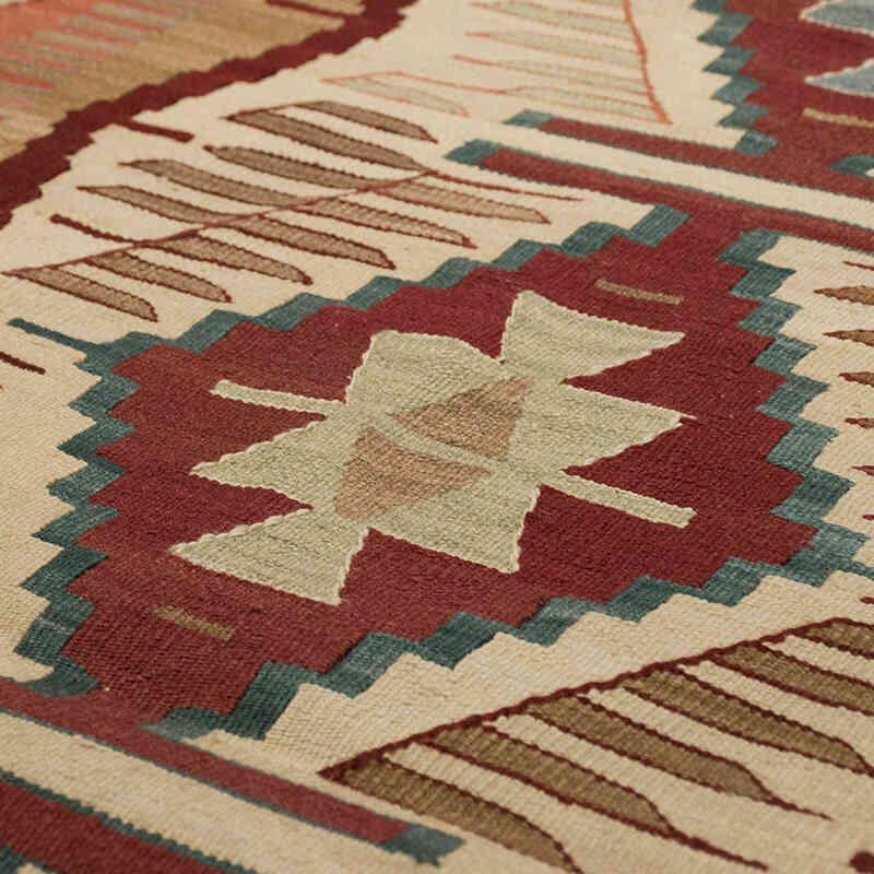 New Handwoven Turkish Kilim Rug - 3' 3" x 6'  (39" x 72") - K0069040