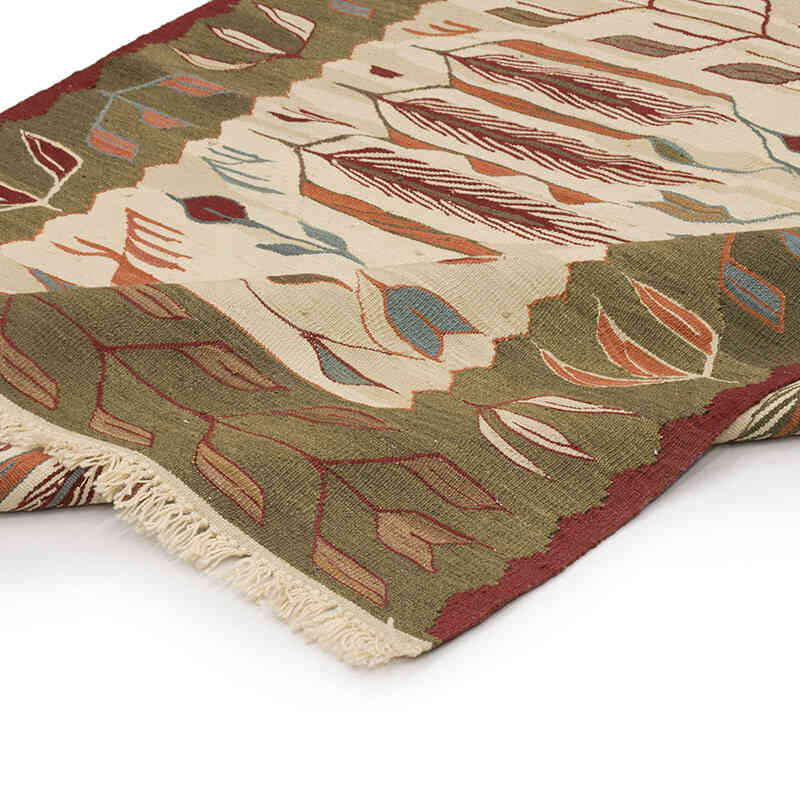 New Handwoven Turkish Kilim Rug - 4'  x 5' 8" (48" x 68") - K0069041