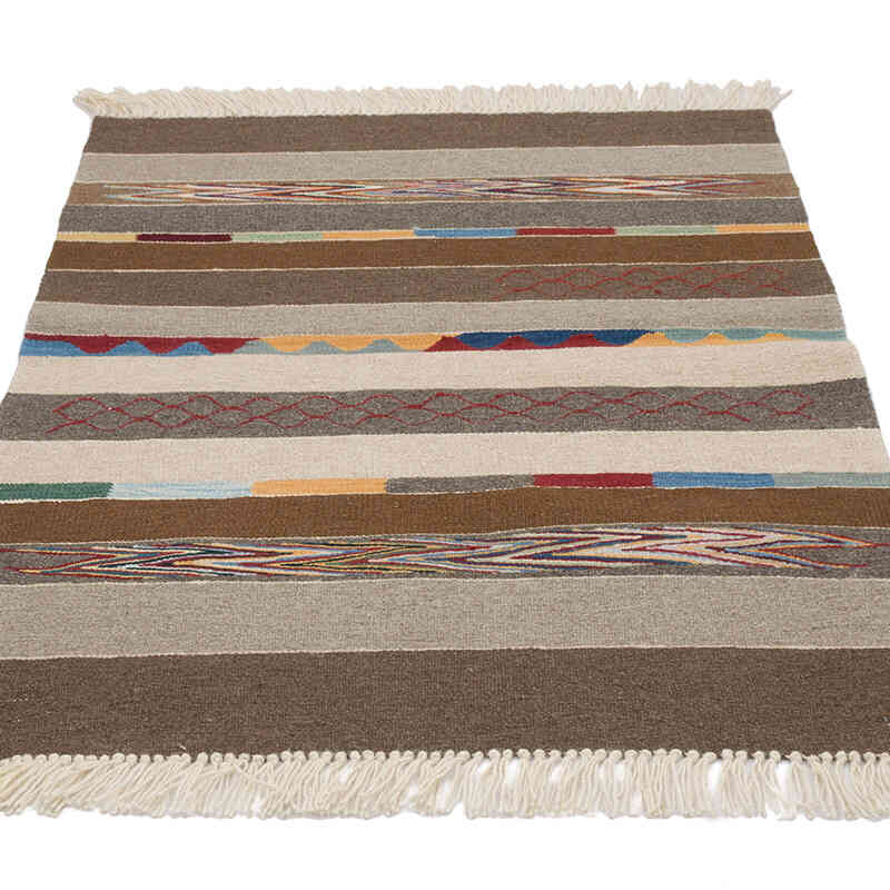 Yeni Kök Boya El Dokuma Kilim - 88 cm x 130 cm - K0069044