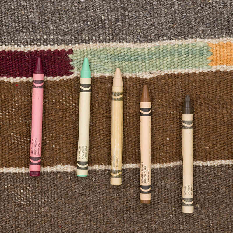 Yeni Kök Boya El Dokuma Kilim - 88 cm x 130 cm - K0069044