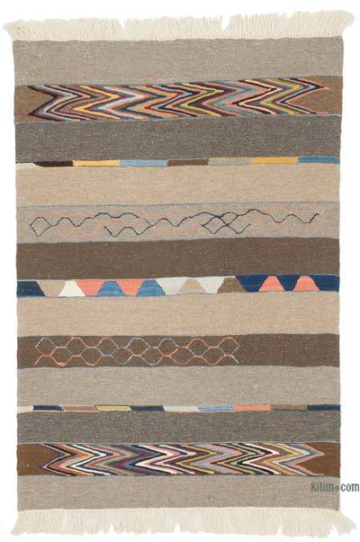 Yeni Kök Boya El Dokuma Kilim - 93 cm x 133 cm