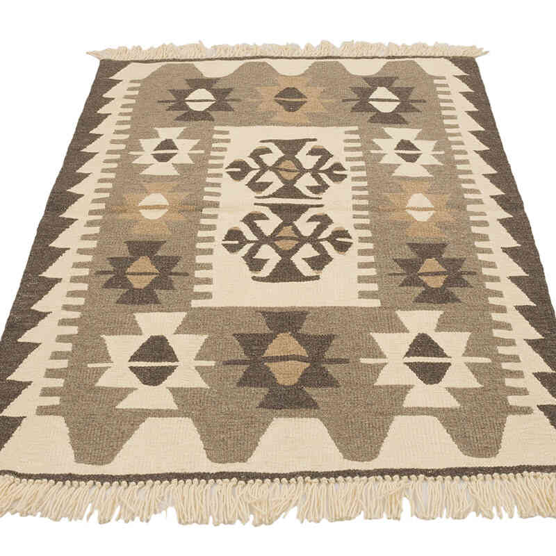 Yeni Kök Boya El Dokuma Kilim - 92 cm x 122 cm - K0069050