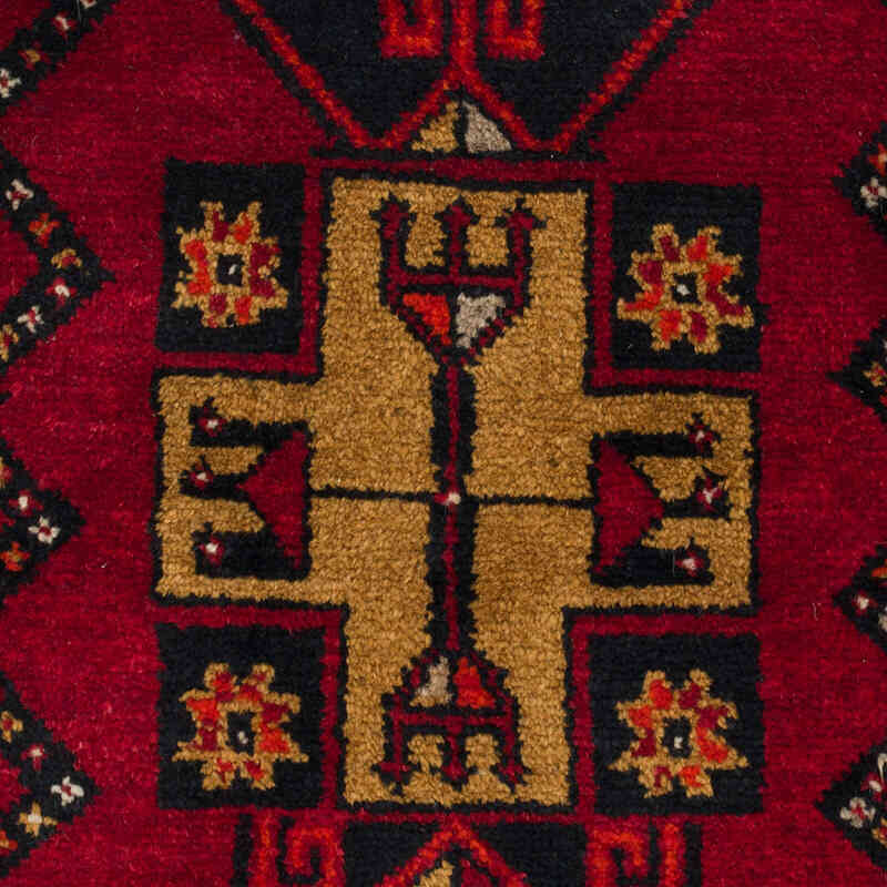 Alfombra Vintage Turca Anudada a Mano - 66 cm x 71 cm - K0069051