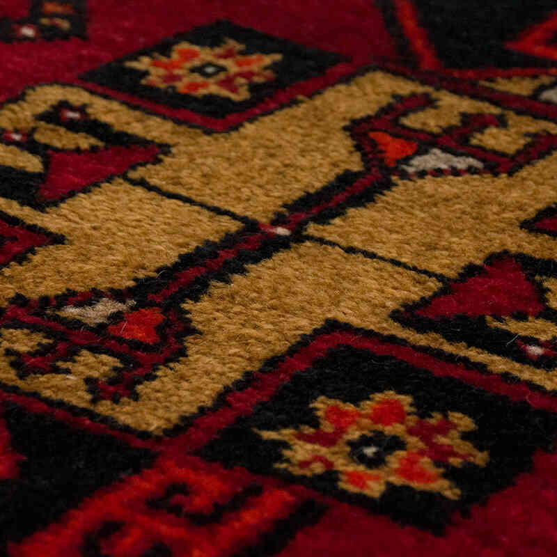 Alfombra Vintage Turca Anudada a Mano - 66 cm x 71 cm - K0069051