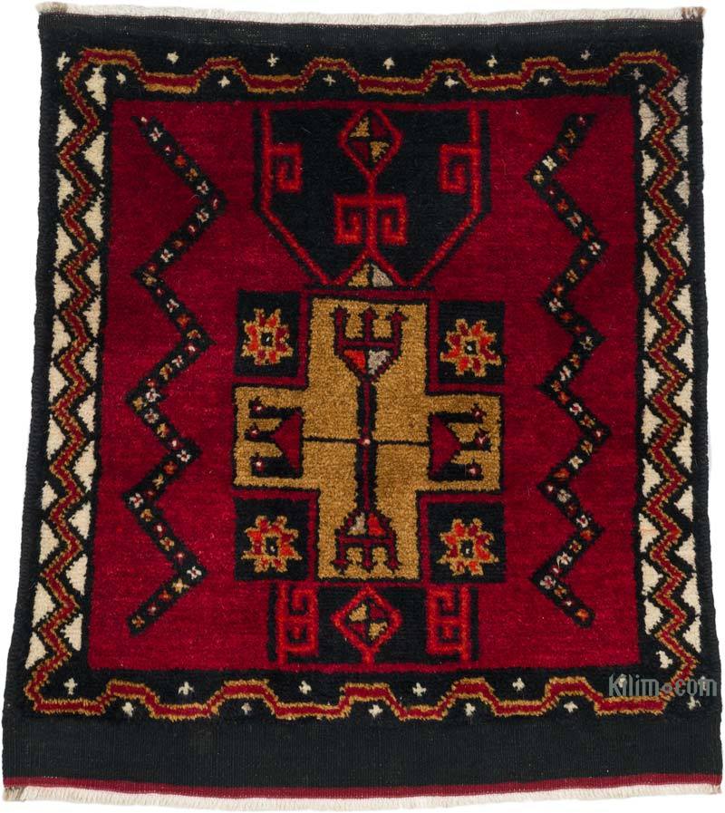 Alfombra Vintage Turca Anudada a Mano - 66 cm x 71 cm - K0069051