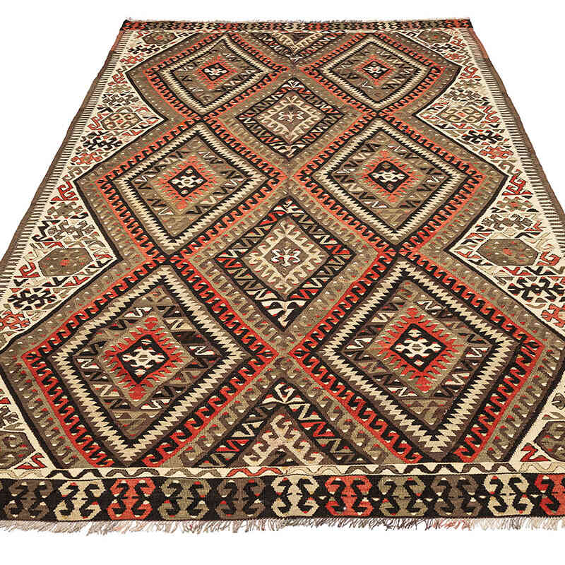 Alfombra Vintage Fethiye Kilim - 163 cm x 275 cm - K0069052