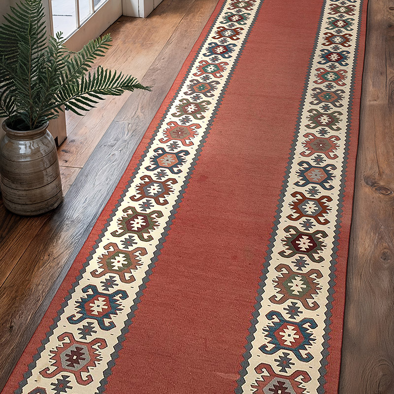 Corredor Vintage Sharkoy Kilim - 81 cm x 305 cm - K0069053