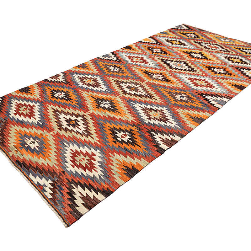 Alfombra Vintage Afyon Kilim - 147 cm x 318 cm - K0069061