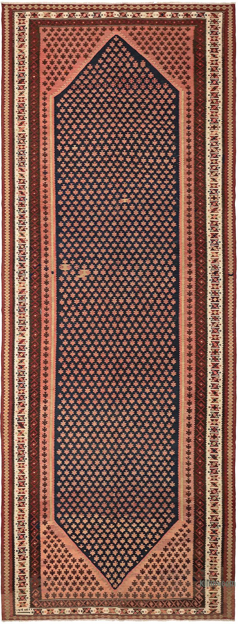 Vintage Sine Kilimi - 158 cm x 415 cm - K0069064