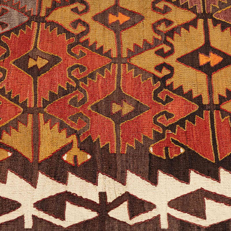 Alfombra Vintage Sivrihisar Kilim - 158 cm x 355 cm - K0069065