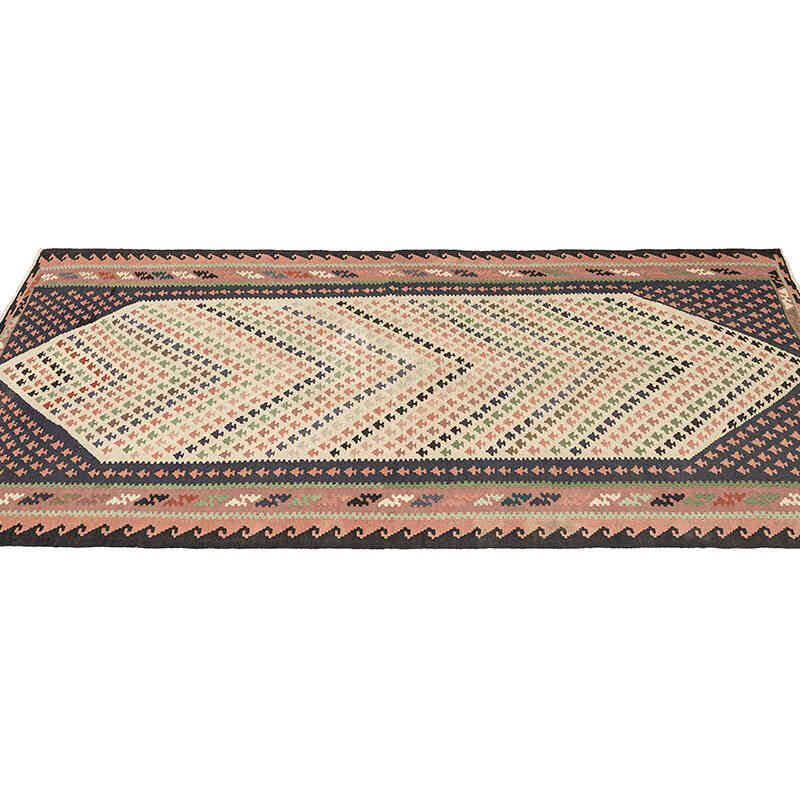 Vintage Senna Kilim Rug - 3' 4" x 6' 7" (40" x 79") - K0069069