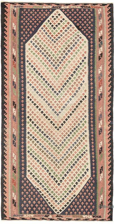 Vintage Senna Kilim Rug - 3' 4" x 6' 7" (40" x 79")