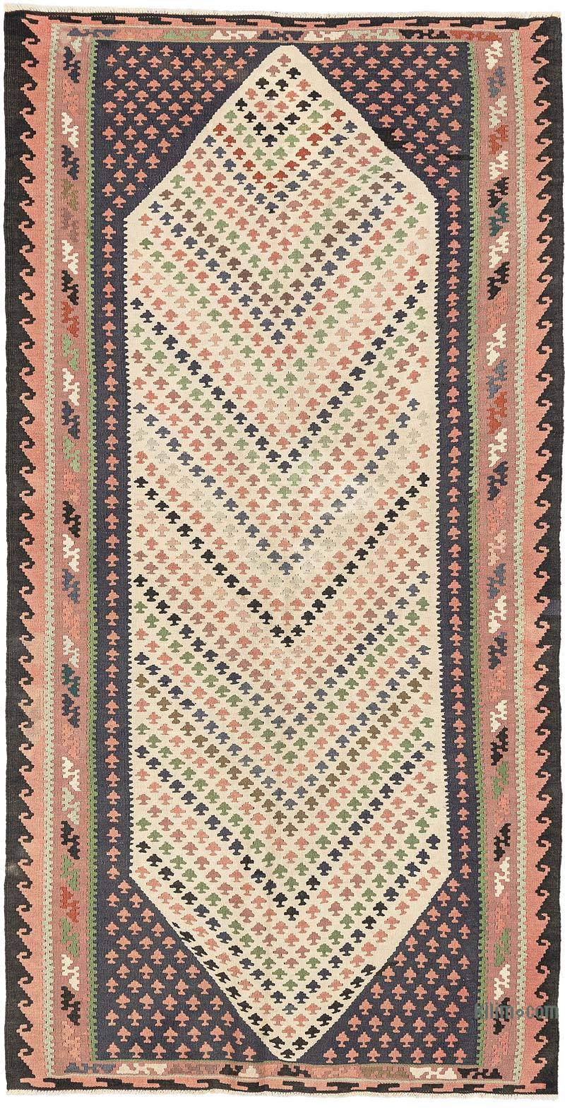 Vintage Senna Kilim Rug - 3' 4" x 6' 7" (40" x 79") - K0069069