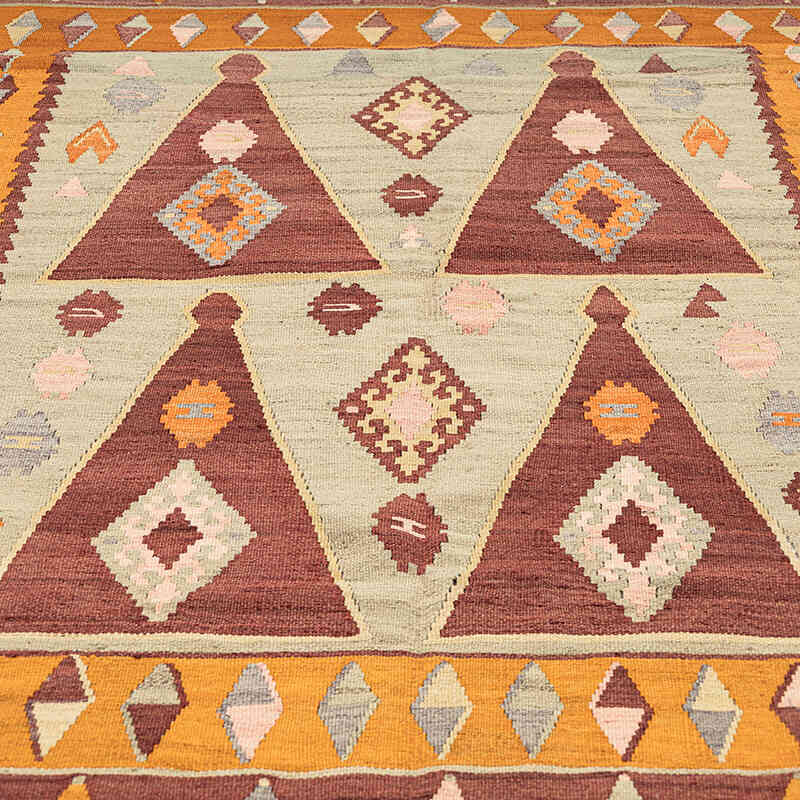 Vintage Ordu Kilimi - 180 cm x 200 cm - K0069079