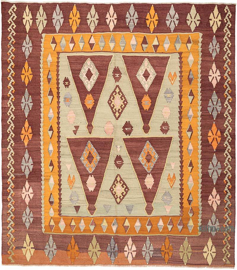Vintage Ordu Kilimi - 180 cm x 200 cm - K0069079
