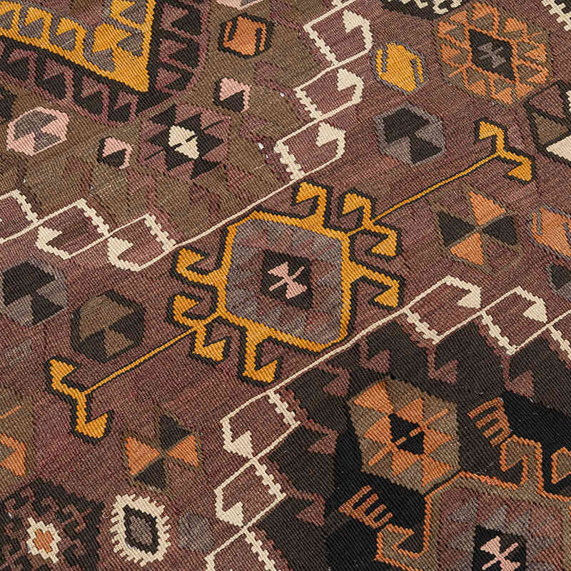 Vintage Kars Kilim Rug - 4' 1" x 7'  (49" x 84") - K0069089