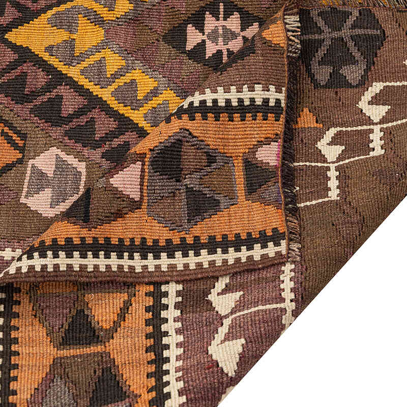 Vintage Kars Kilim Rug - 4' 1" x 7'  (49" x 84") - K0069089