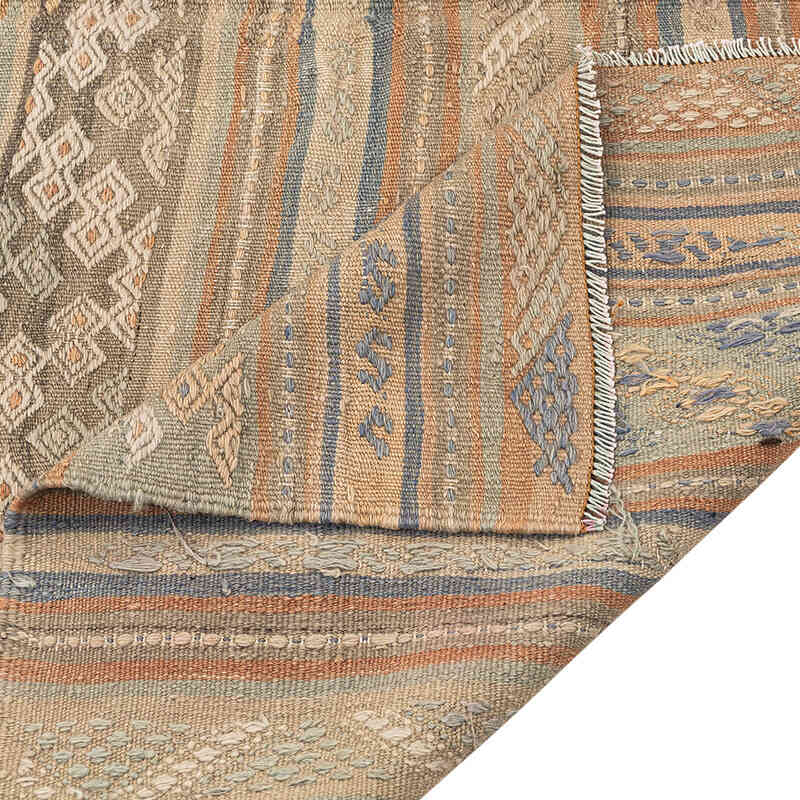 Vintage Balikesir Kilim Rug - 5' 3" x 8' 6" (63" x 102") - K0069099