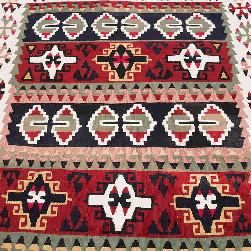 Vintage Turkish Kilim Rug - 3' 4" x 5' 10" (40" x 70") - K0069353