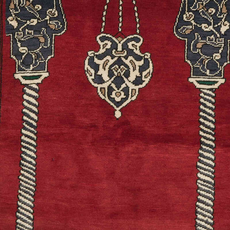 Vintage Turkish Hand-Knotted Rug - 4' 2" x 6' 10" (50" x 82") - K0069357