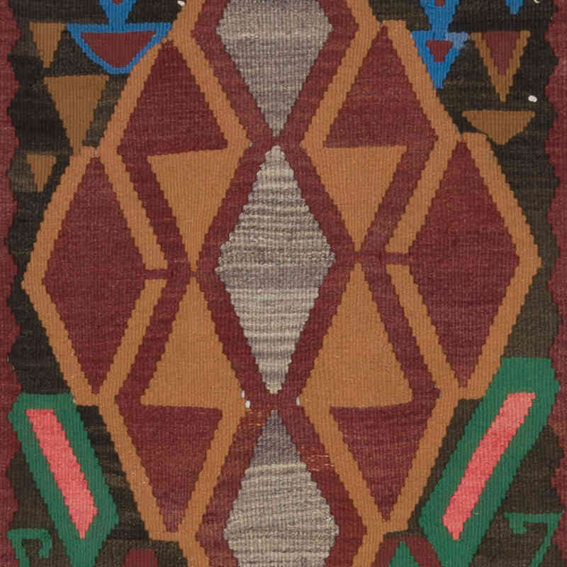 Vintage Anadolu Herki Kilim Yolluk - 92 cm x 380 cm - K0069358