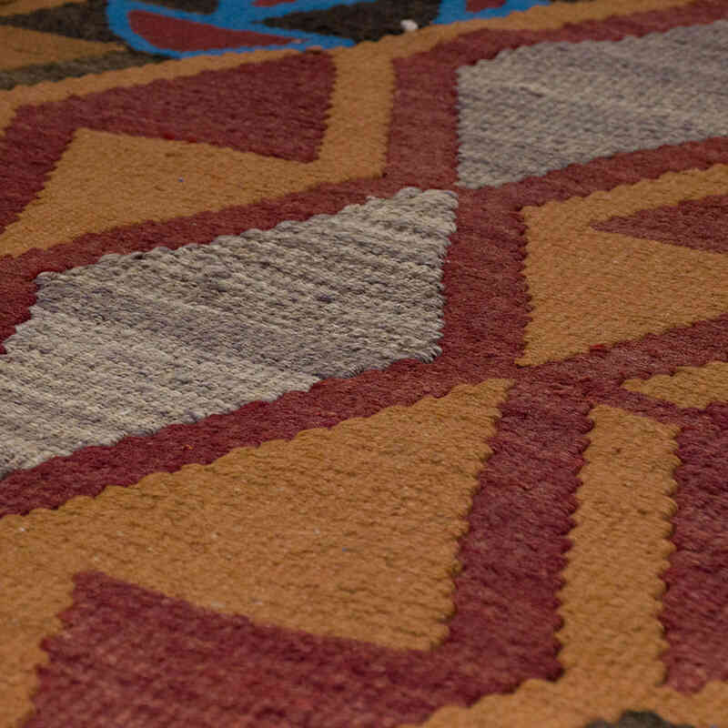 Vintage Anadolu Herki Kilim Yolluk - 92 cm x 380 cm - K0069358