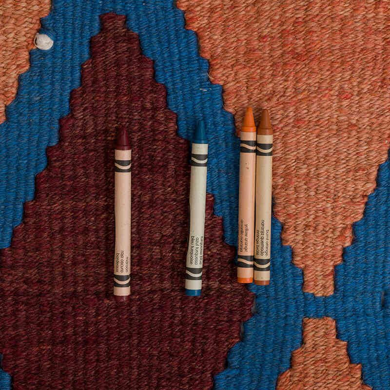 Vintage Anadolu Herki Kilim Yolluk - 92 cm x 380 cm - K0069358
