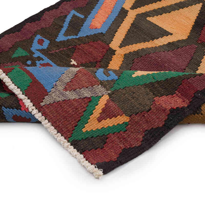 Vintage Anadolu Herki Kilim Yolluk - 92 cm x 380 cm - K0069358