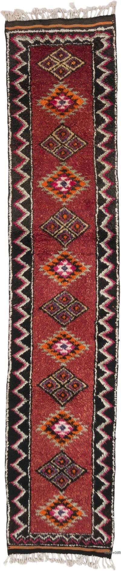 Vintage Tribal Runner Rug - 2' 7" x 12' 5" (31" x 149")