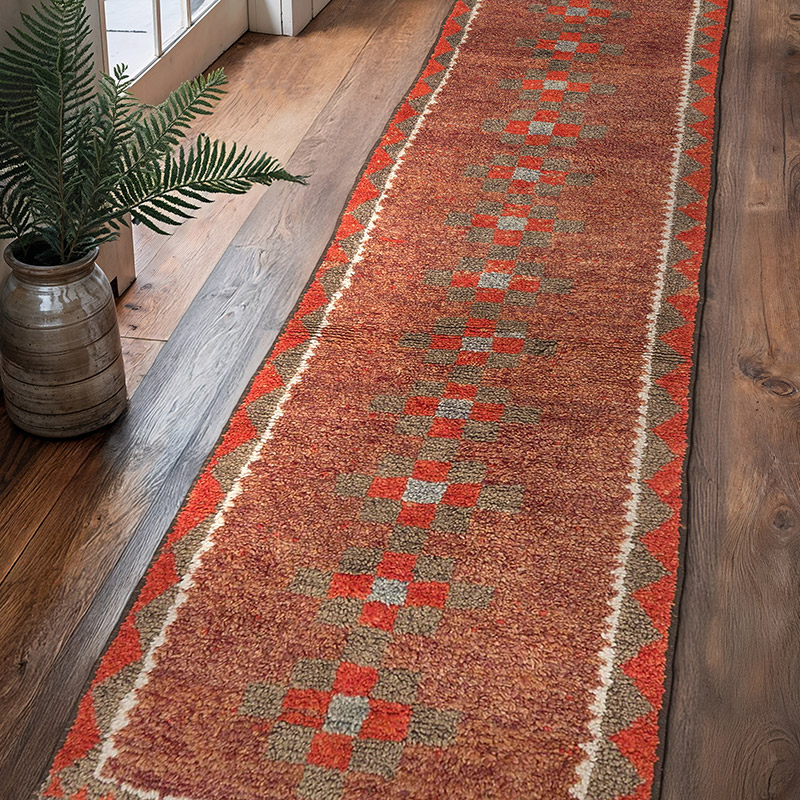 Vintage Anadolu Yolluk - 89 cm x 346 cm - K0069366
