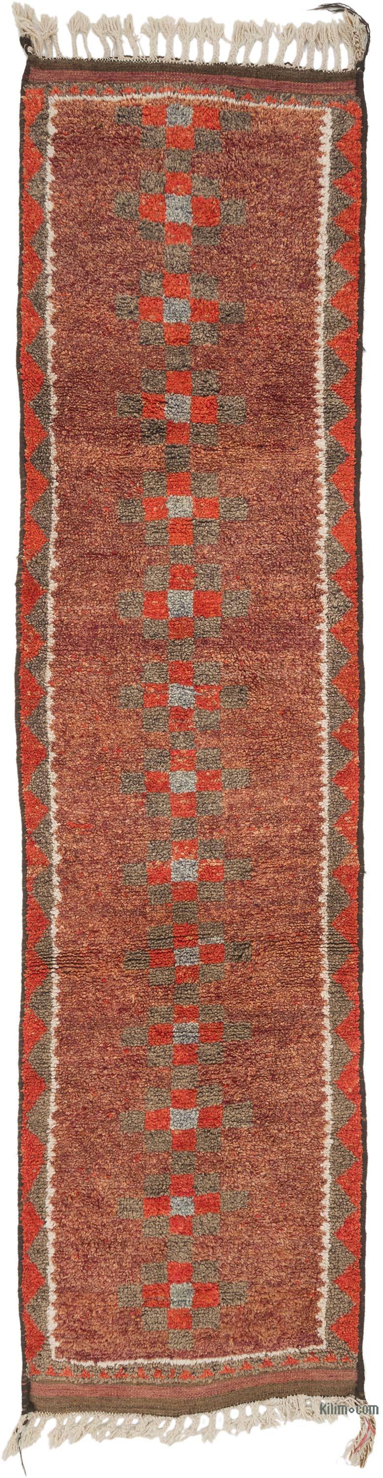 Vintage Anadolu Yolluk - 89 cm x 346 cm - K0069366