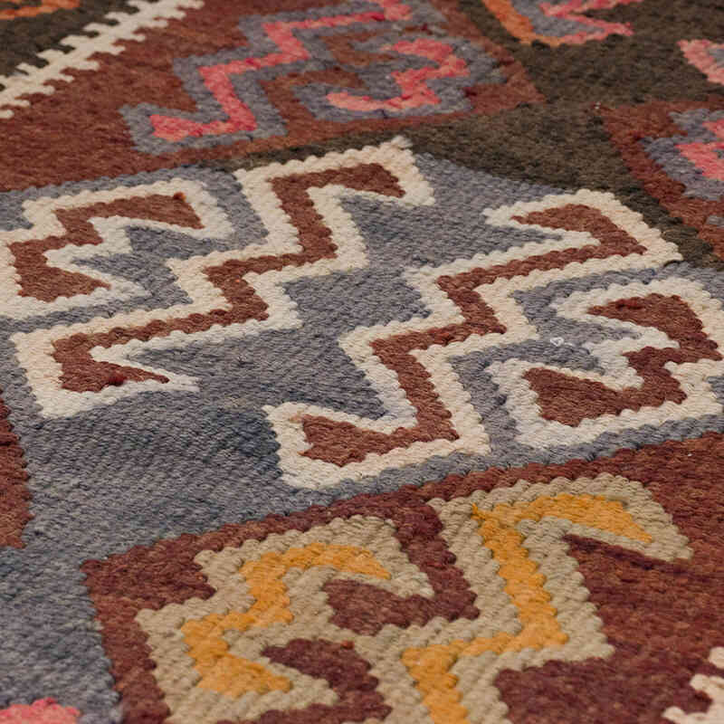Vintage Anadolu Kilim Yolluk - 84 cm x 378 cm - K0069367