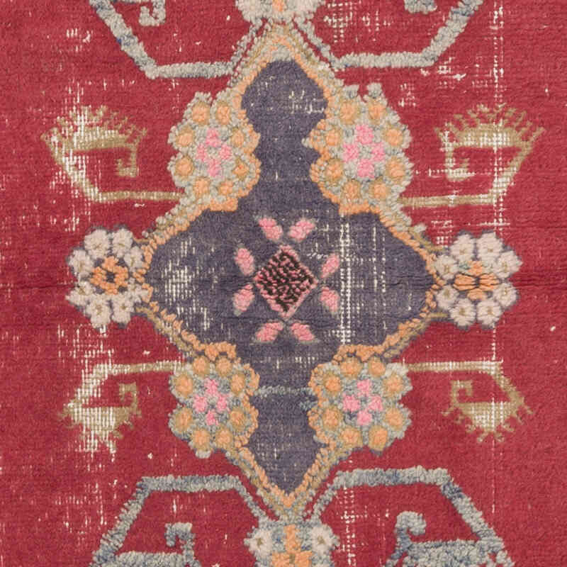 Alfombra Vintage Turca Anudada a Mano - 116 cm x 176 cm - K0069368