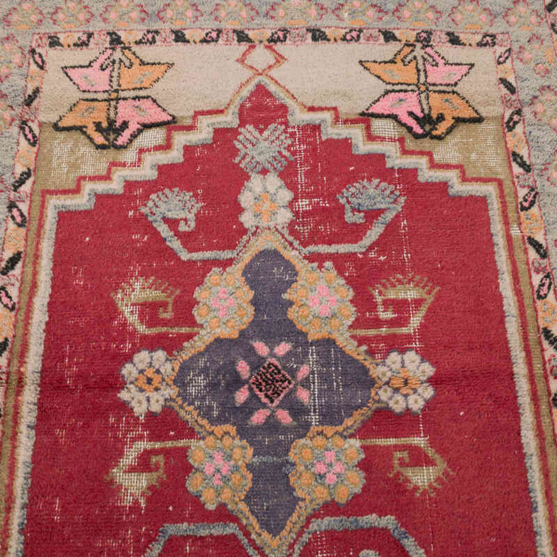 Alfombra Vintage Turca Anudada a Mano - 116 cm x 176 cm - K0069368