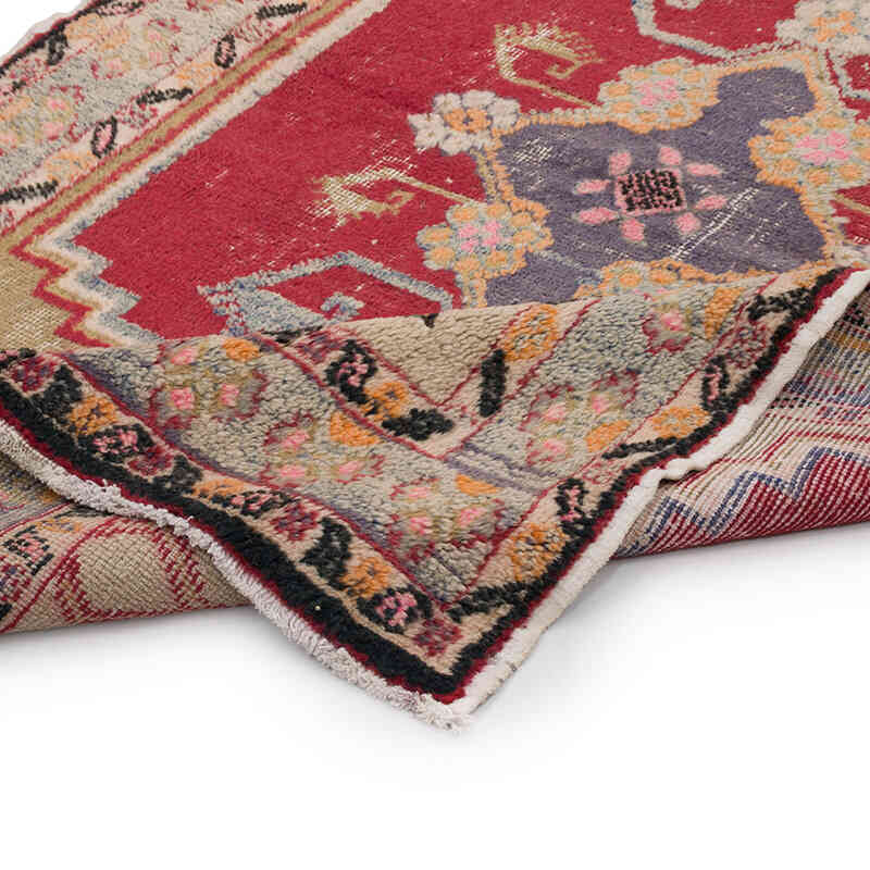 Alfombra Vintage Turca Anudada a Mano - 116 cm x 176 cm - K0069368