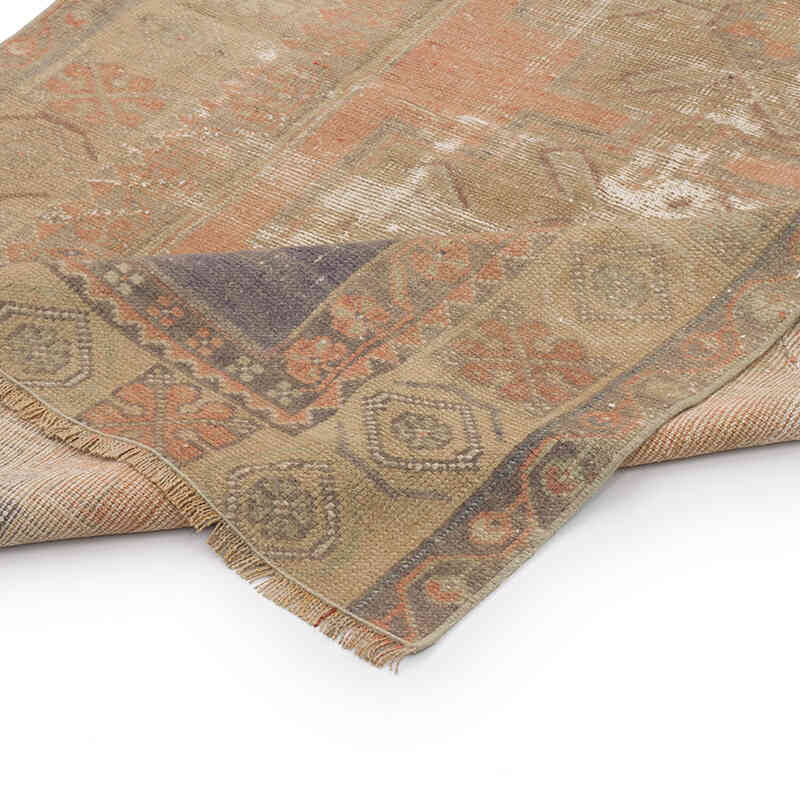 Alfombra Vintage Turca Anudada a Mano - 112 cm x 184 cm - K0069369