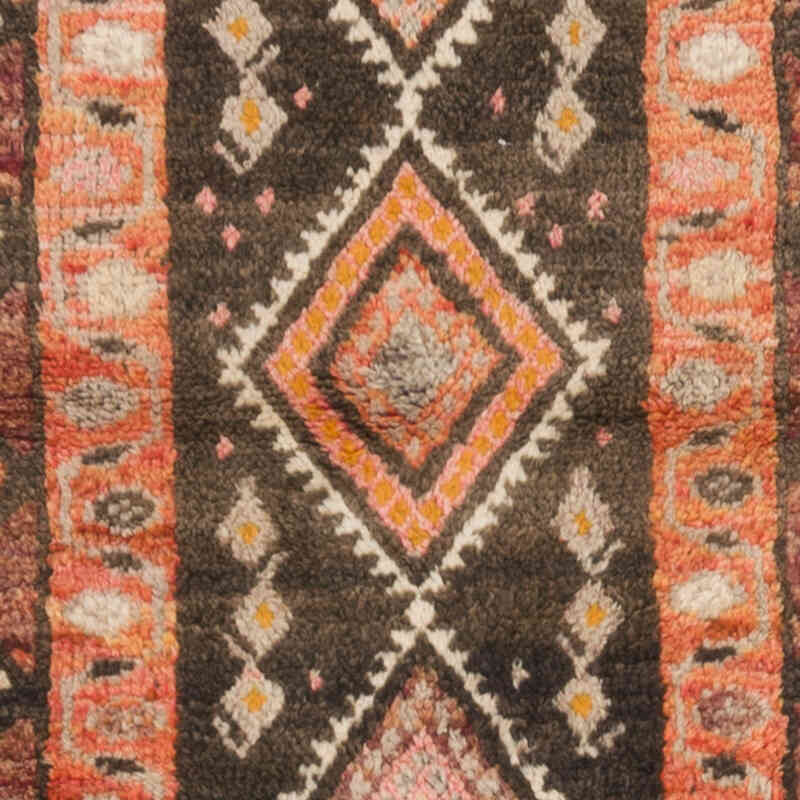 Vintage Tribal Runner Rug - 2' 11" x 12' 11" (35" x 155") - K0069372
