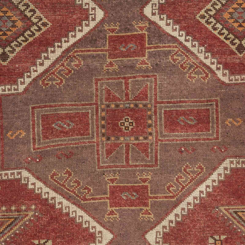 El Dokuma Vintage Halı - 118 cm x 347 cm - K0069384