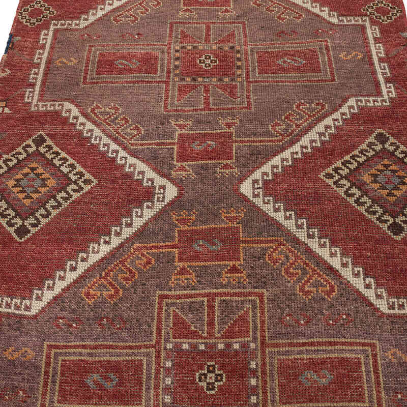 El Dokuma Vintage Halı - 118 cm x 347 cm - K0069384