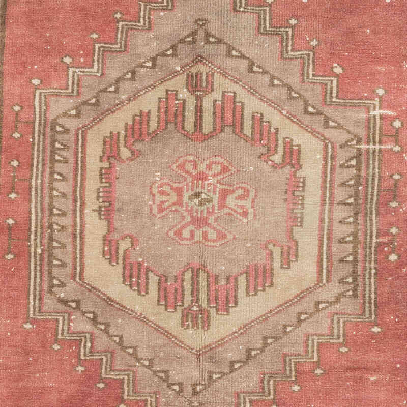 Alfombra Vintage Turca Anudada a Mano - 135 cm x 267 cm - K0069385