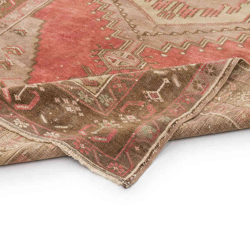 Alfombra Vintage Turca Anudada a Mano - 135 cm x 267 cm - K0069385