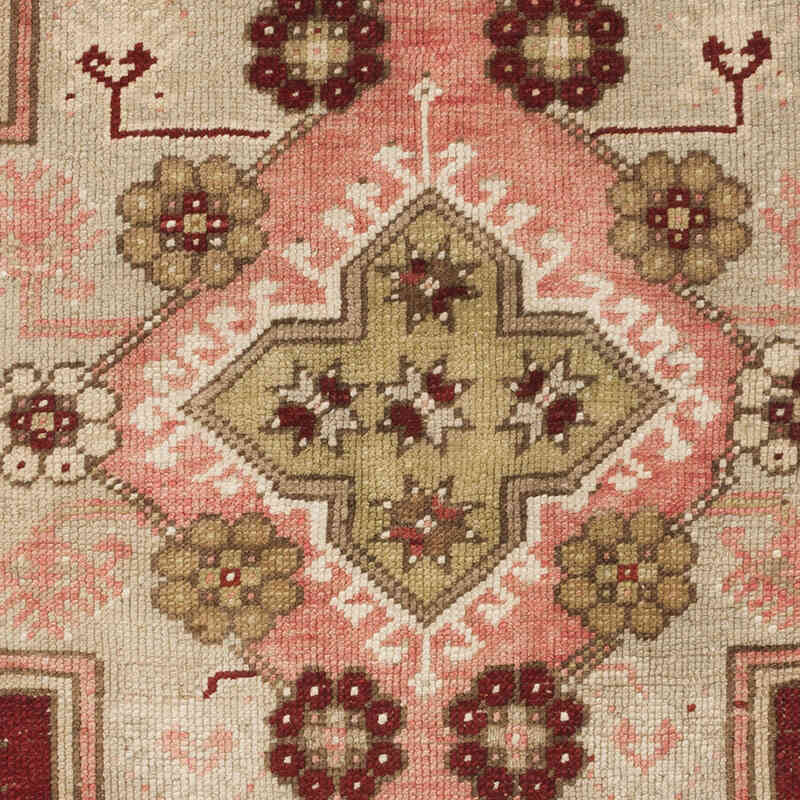 Alfombra Vintage Turca Anudada a Mano - 78 cm x 133 cm - K0069390