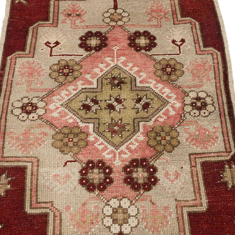 Alfombra Vintage Turca Anudada a Mano - 78 cm x 133 cm - K0069390