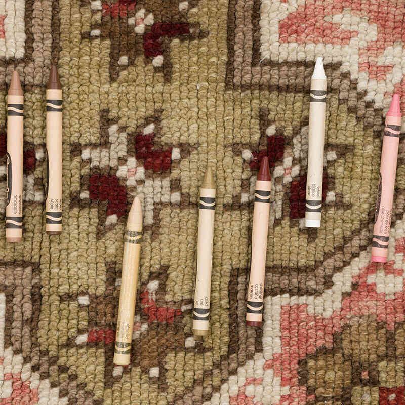 Alfombra Vintage Turca Anudada a Mano - 78 cm x 133 cm - K0069390